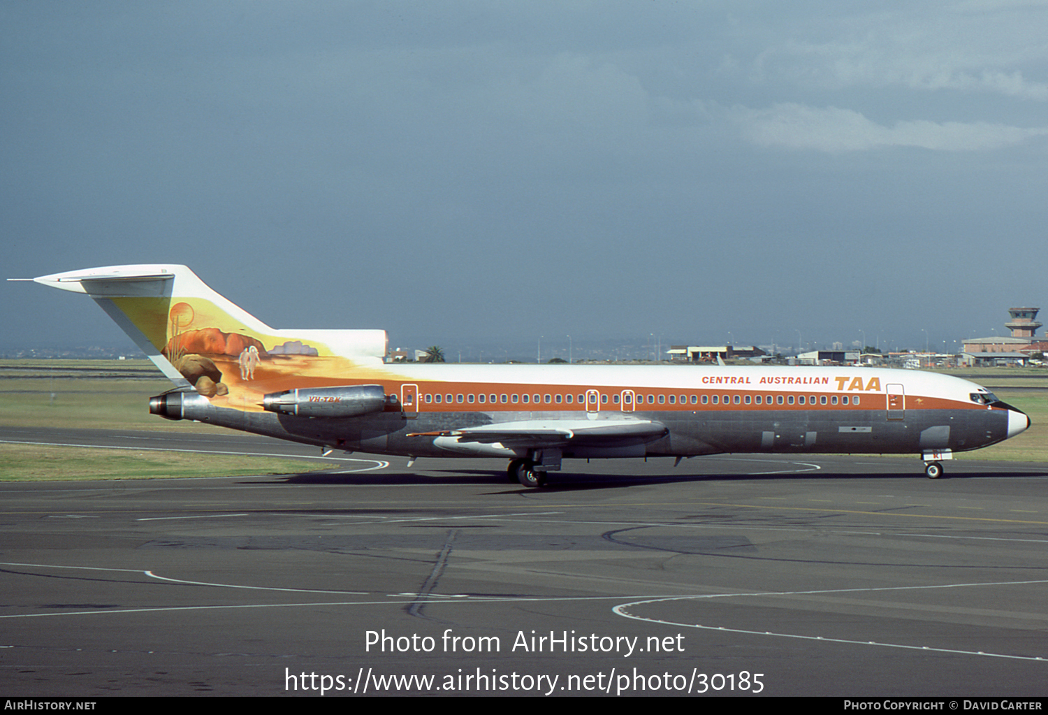 Aircraft Photo of VH-TBK | Boeing 727-276/Adv | Trans-Australia Airlines - TAA | AirHistory.net #30185