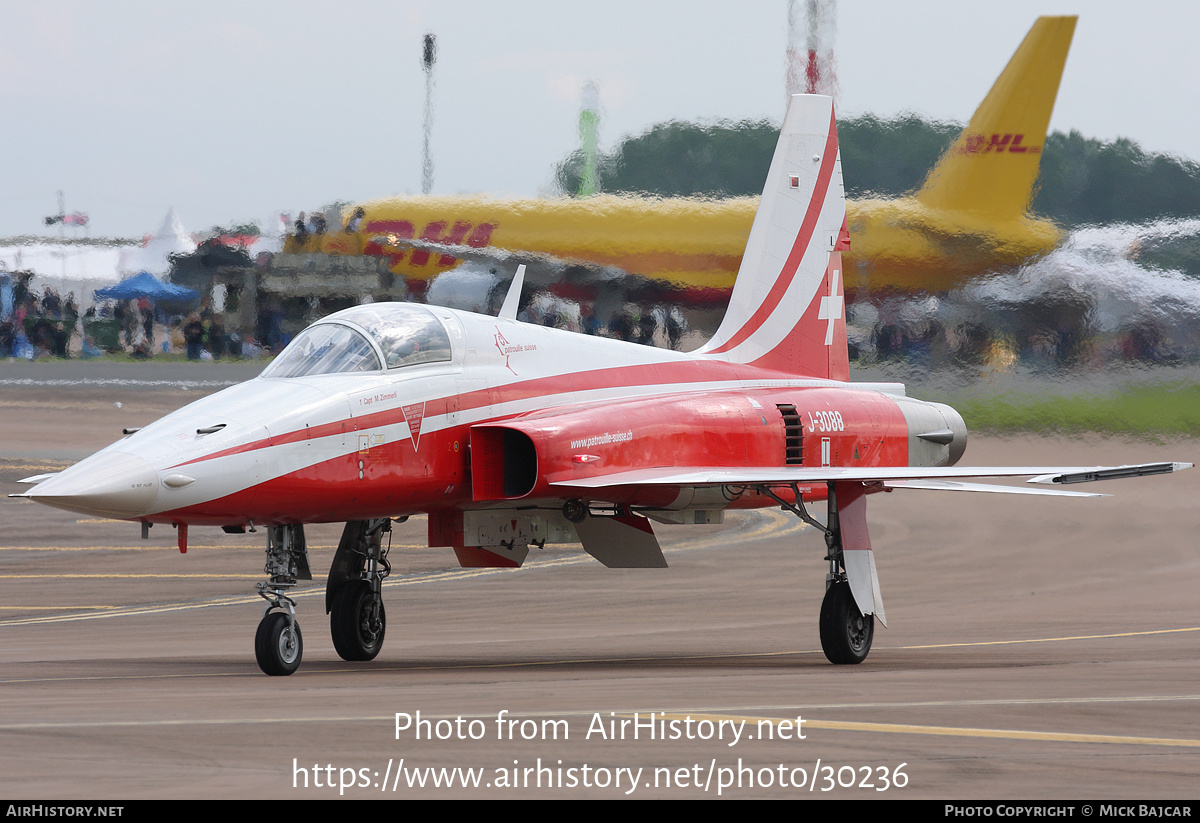 Aircraft Photo of J-3088 | Northrop F-5E Tiger II | Switzerland - Air Force | AirHistory.net #30236