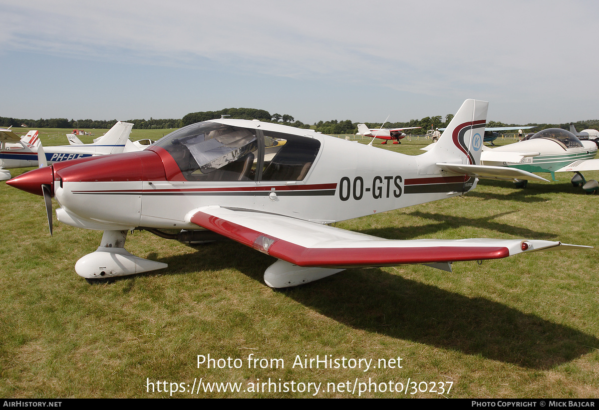 Aircraft Photo of OO-GTS | Robin DR-400-140B Dauphin 4 | AirHistory.net #30237