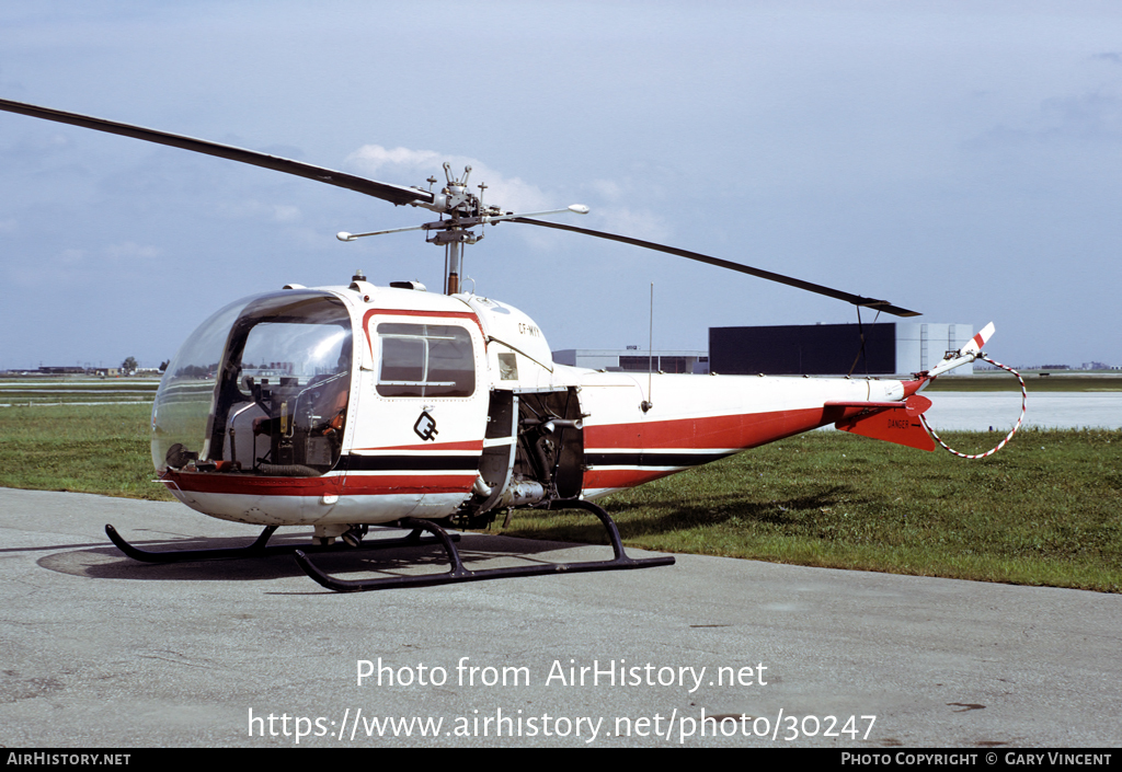 Aircraft Photo of CF-MYY | Bell 47J Ranger | AirHistory.net #30247