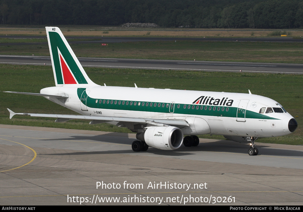 Aircraft Photo of I-BIMB | Airbus A319-112 | Alitalia | AirHistory.net #30261