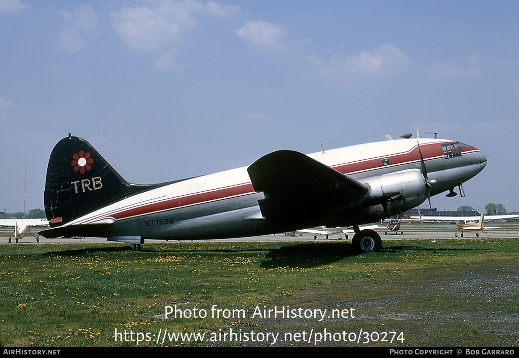 Aircraft Photo of N7768B | Curtiss C-46A Commando | TRB Airlines | AirHistory.net #30274