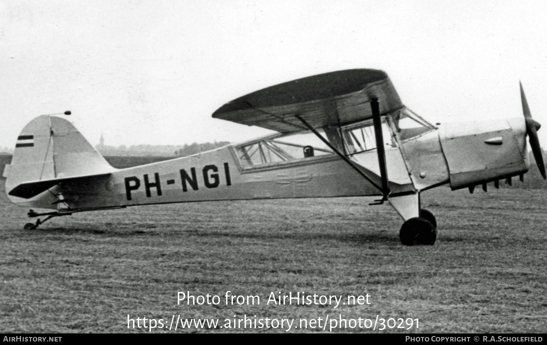 Aircraft Photo of PH-NGI | Taylorcraft E Auster Mk3 | AirHistory.net #30291