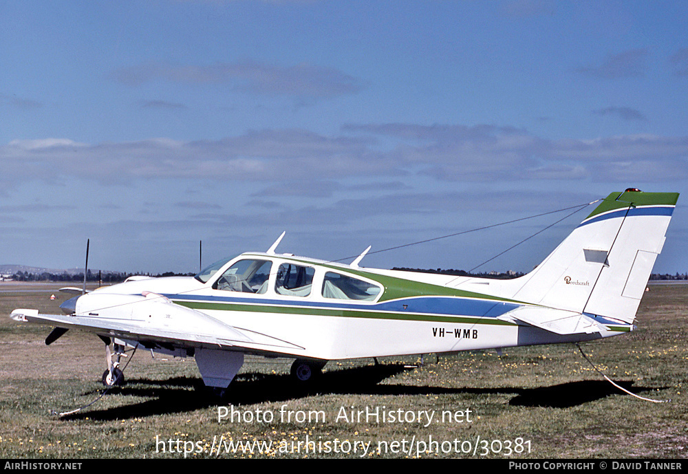 Aircraft Photo of VH-WMB | Beech E55 Baron | AirHistory.net #30381