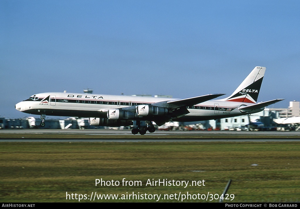 Aircraft Photo of N820E | Douglas DC-8-51 | Delta Air Lines | AirHistory.net #30429