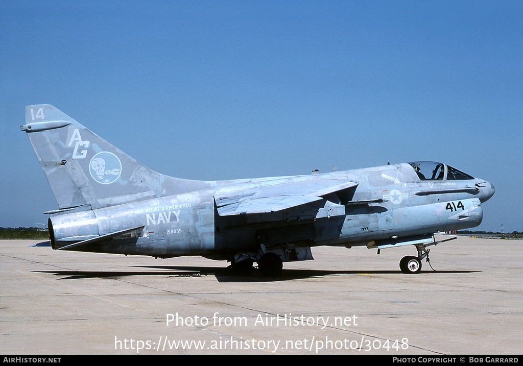 Aircraft Photo of 158835 | LTV A-7E Corsair II | USA - Navy | AirHistory.net #30448