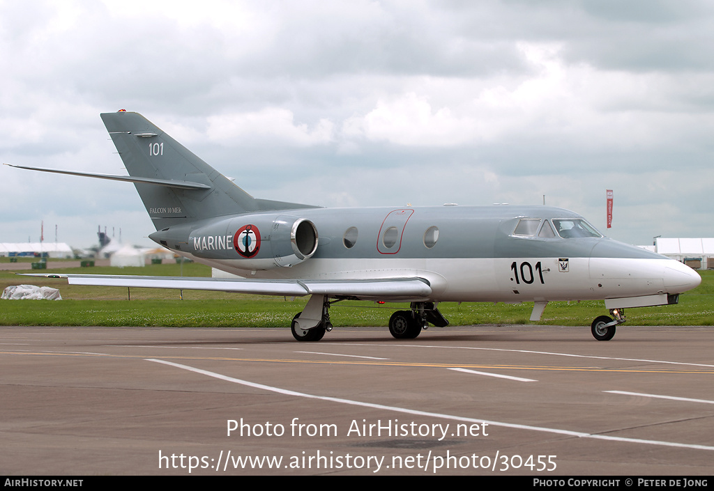 Aircraft Photo of 101 | Dassault Falcon 10MER | France - Navy | AirHistory.net #30455