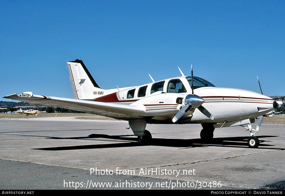 Aircraft Photo of VH-XMU | Beech 58 Baron | AirHistory.net #30486