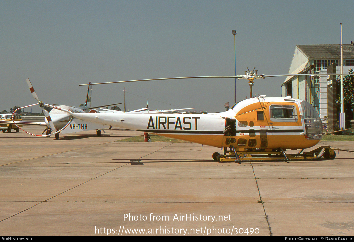 Aircraft Photo of VH-THH | Bell 47J-2A Ranger | Airfast Charter | AirHistory.net #30490