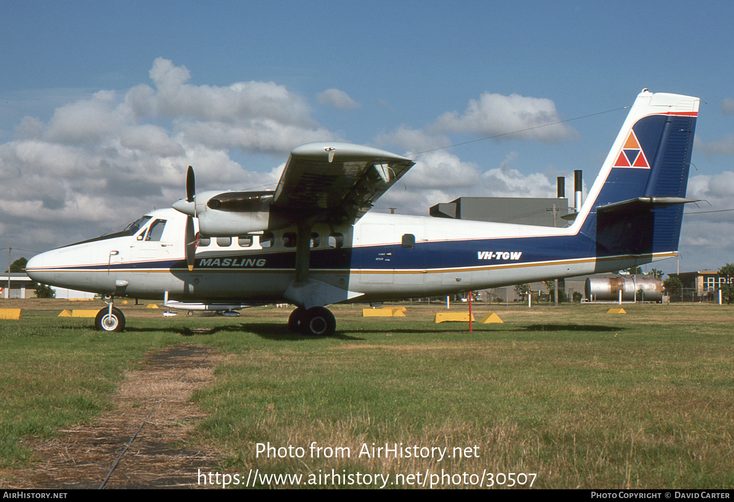 Aircraft Photo of VH-TGW | De Havilland Canada DHC-6-200 Twin Otter | Masling Airlines | AirHistory.net #30507