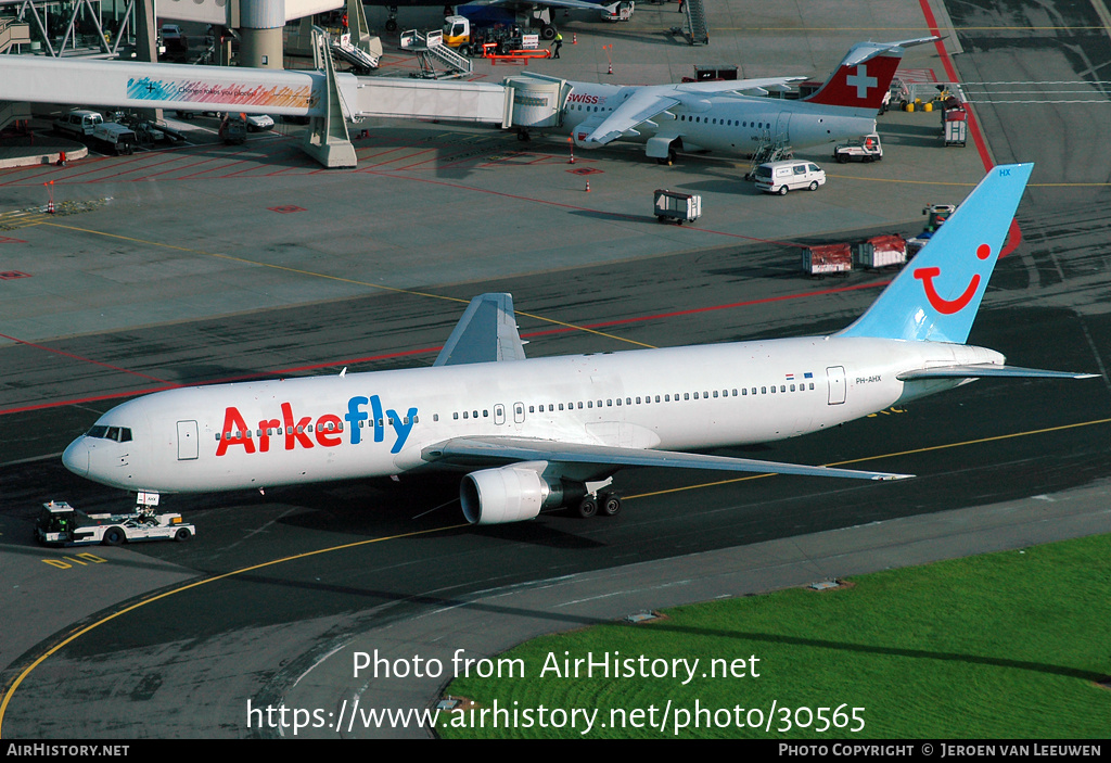 Aircraft Photo of PH-AHX | Boeing 767-383/ER | ArkeFly | AirHistory.net #30565