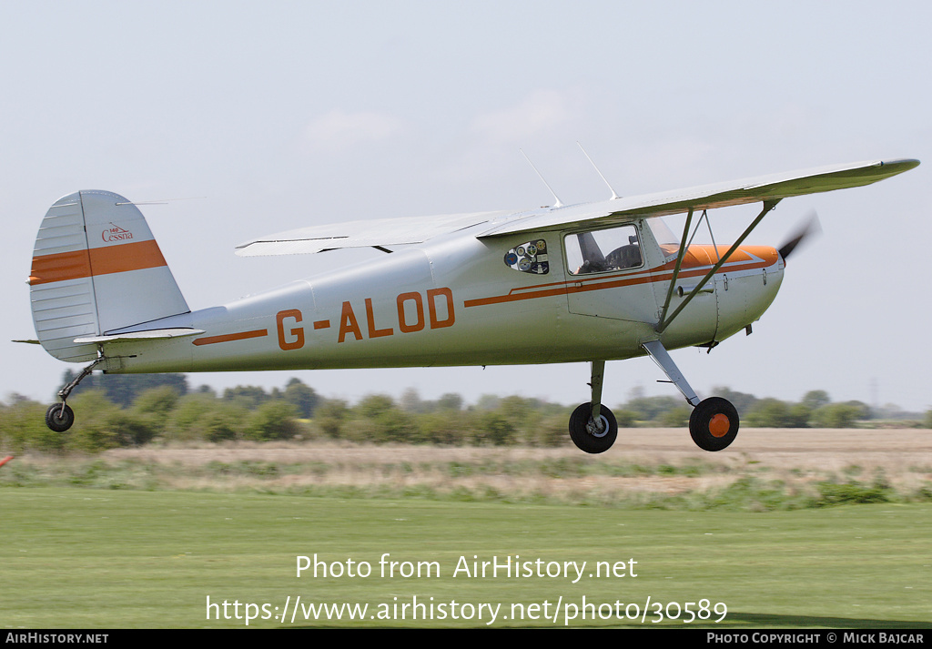 Aircraft Photo of G-ALOD | Cessna 140 | AirHistory.net #30589