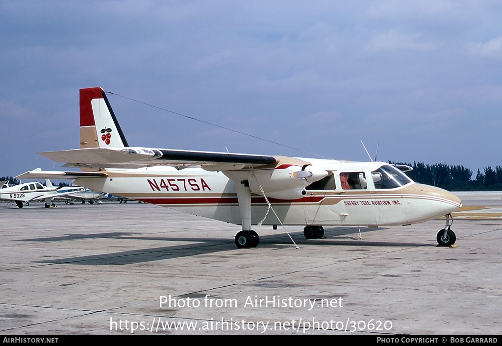 Aircraft Photo of N457SA | Britten-Norman BN-2A Islander | Cherry Tree Aviation | AirHistory.net #30620