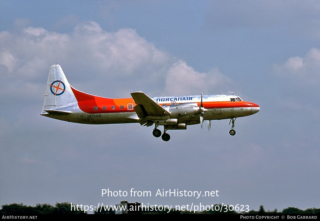 Aircraft Photo of N73166 | Convair 580 | Norcanair - North Canada Air | AirHistory.net #30623