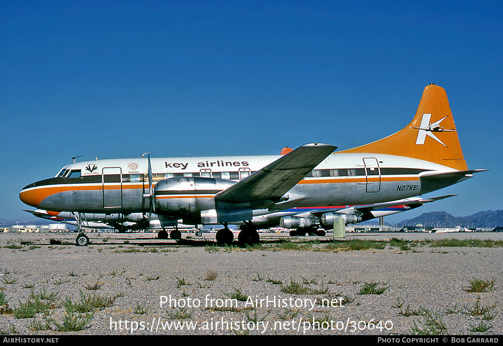 Aircraft Photo of N27KE | Convair 440-98 Metropolitan | Key Airlines | AirHistory.net #30640