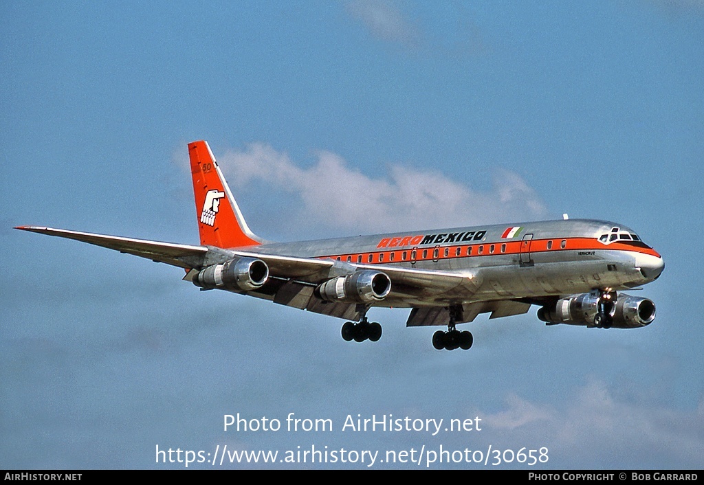 Aircraft Photo of XA-PIK | Douglas DC-8-51 | AeroMéxico | AirHistory.net #30658