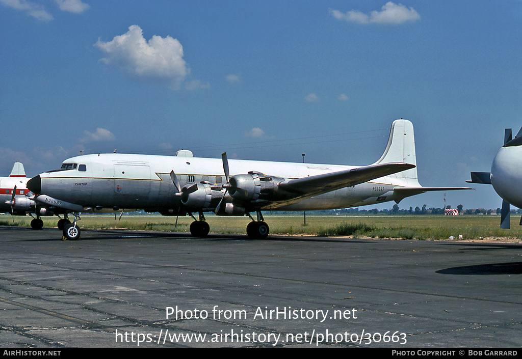 Aircraft Photo of N90687 | Douglas DC-6B(F) | Zantop International Airlines | AirHistory.net #30663