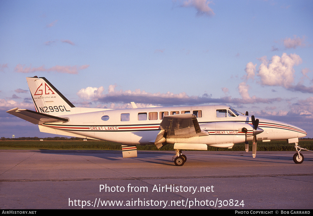 Aircraft Photo of N299GL | Beech 99 Airliner | Great Lakes Airlines | AirHistory.net #30824