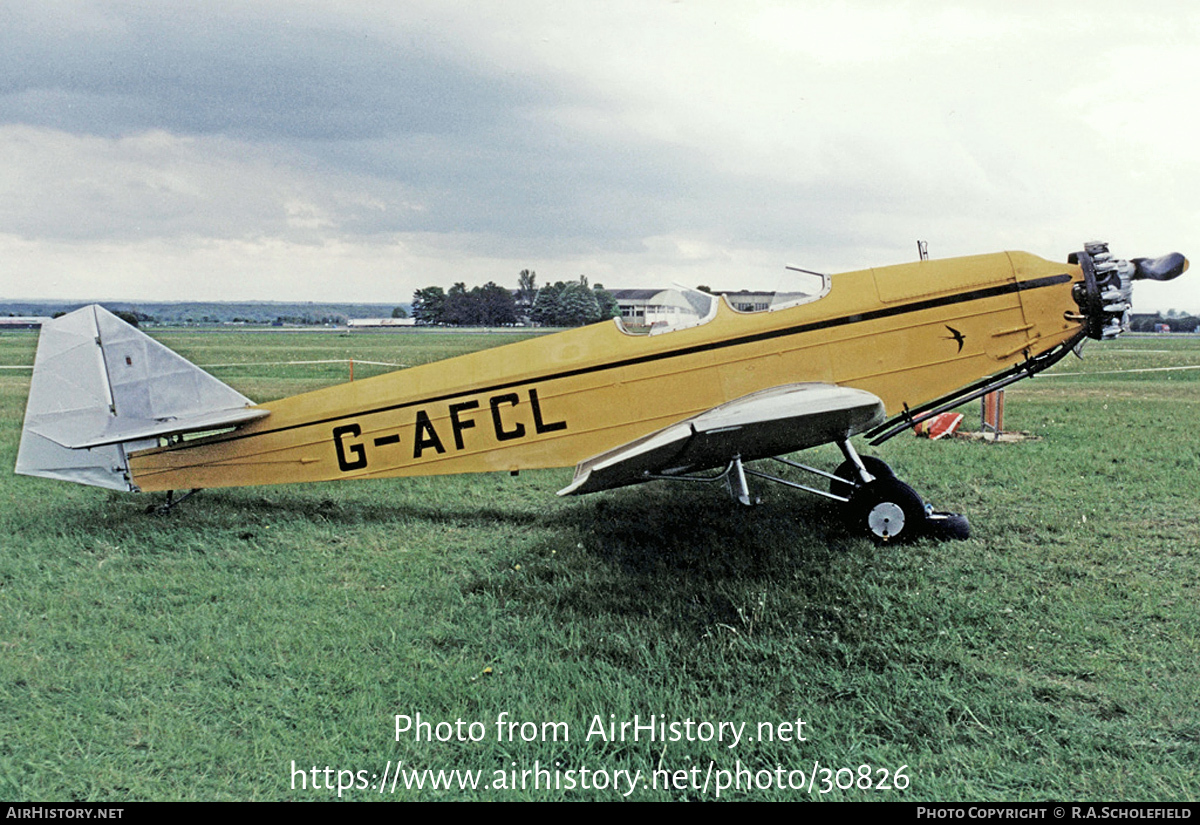 Aircraft Photo of G-AFCL | British Aircraft L25C Swallow II | AirHistory.net #30826