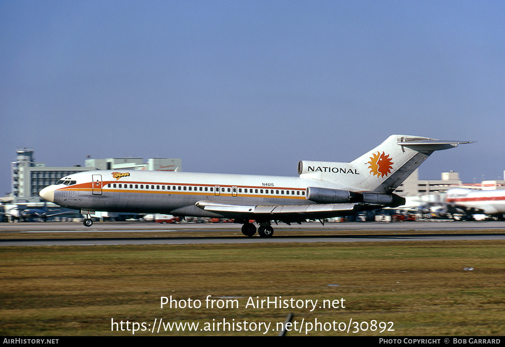 Aircraft Photo of N4615 | Boeing 727-35 | National Airlines | AirHistory.net #30892