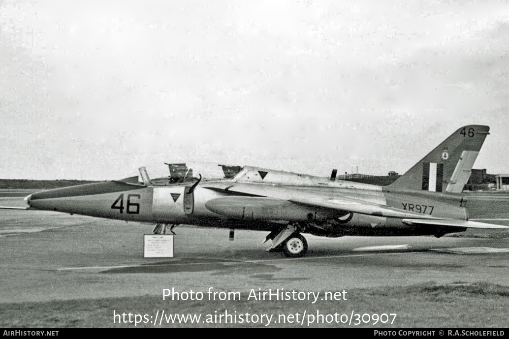 Aircraft Photo of XR977 | Hawker Siddeley Gnat T.1 | UK - Air Force | AirHistory.net #30907