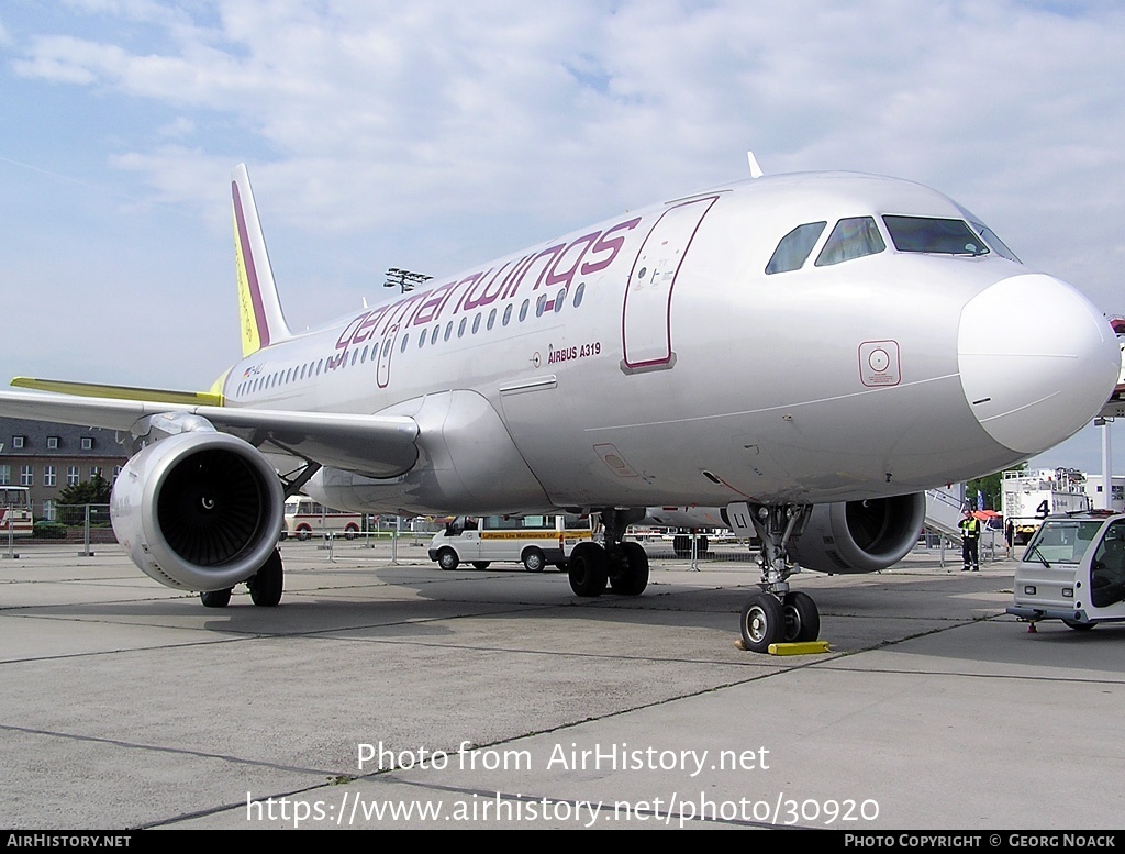 Aircraft Photo of D-AILI | Airbus A319-114 | Germanwings | AirHistory.net #30920