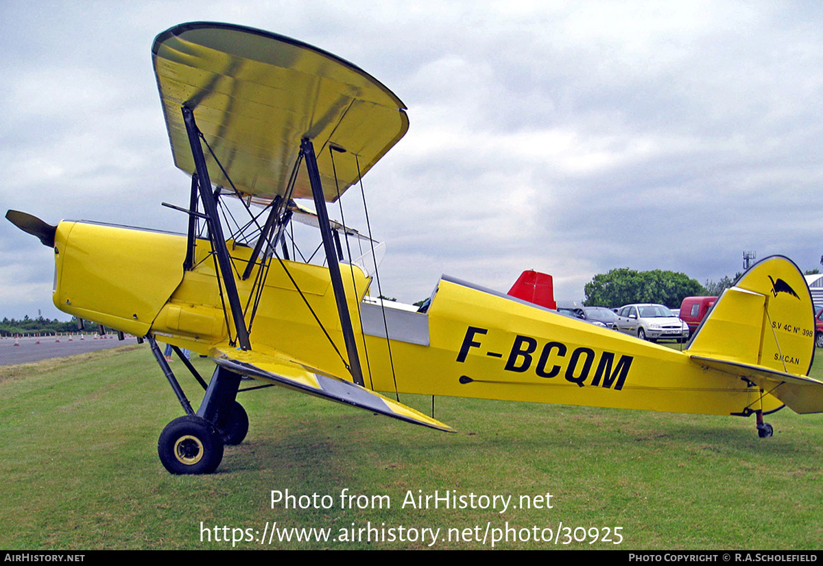 Aircraft Photo of F-BCQM | Stampe-Vertongen SV-4C | AirHistory.net #30925