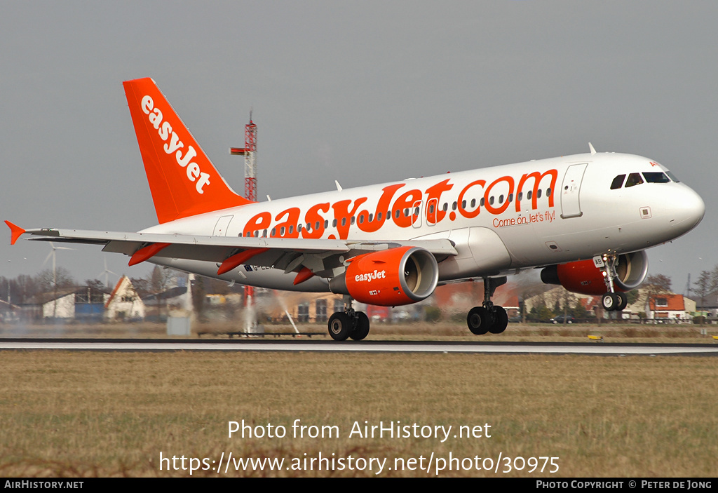 Aircraft Photo of G-EZAB | Airbus A319-111 | EasyJet | AirHistory.net #30975