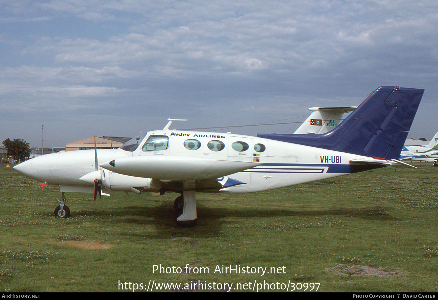 Aircraft Photo of VH-UBI | Cessna 402B Utililiner | Avdev Airlines | AirHistory.net #30997