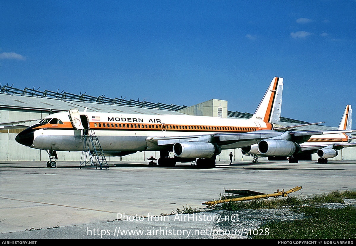 Aircraft Photo of N5614 | Convair 990A (30A-5) | Modern Air | AirHistory.net #31028