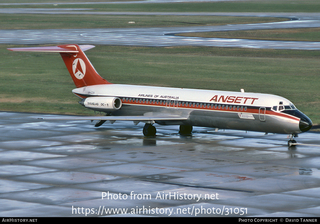 Aircraft Photo of VH-CZA | Douglas DC-9-31 | Ansett Airlines of Australia | AirHistory.net #31051