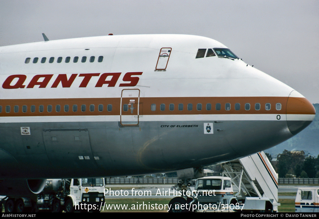 Aircraft Photo of VH-EBO | Boeing 747-238B | Qantas | AirHistory.net #31087