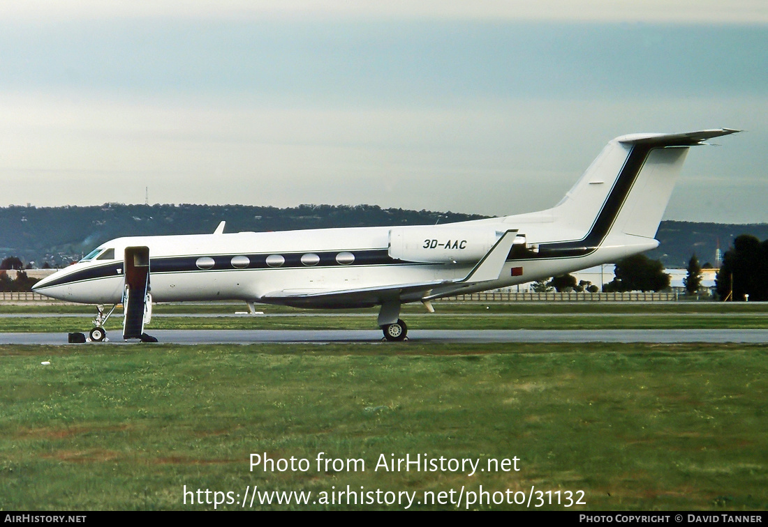 Aircraft Photo of 3D-AAC | Gulfstream American G-1159A Gulfstream III | AirHistory.net #31132