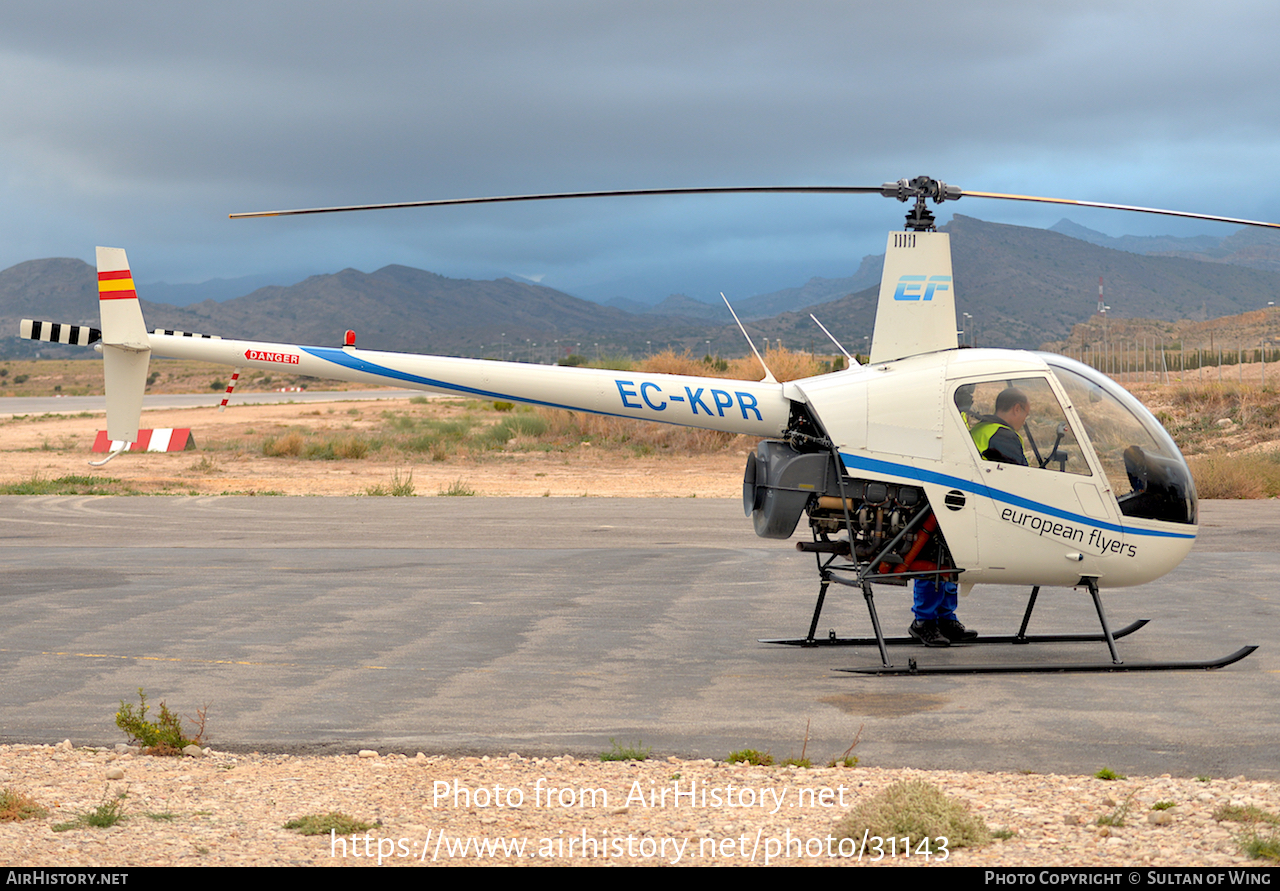 Aircraft Photo of EC-KPR | Robinson R-22 Beta II | European Flyers | AirHistory.net #31143