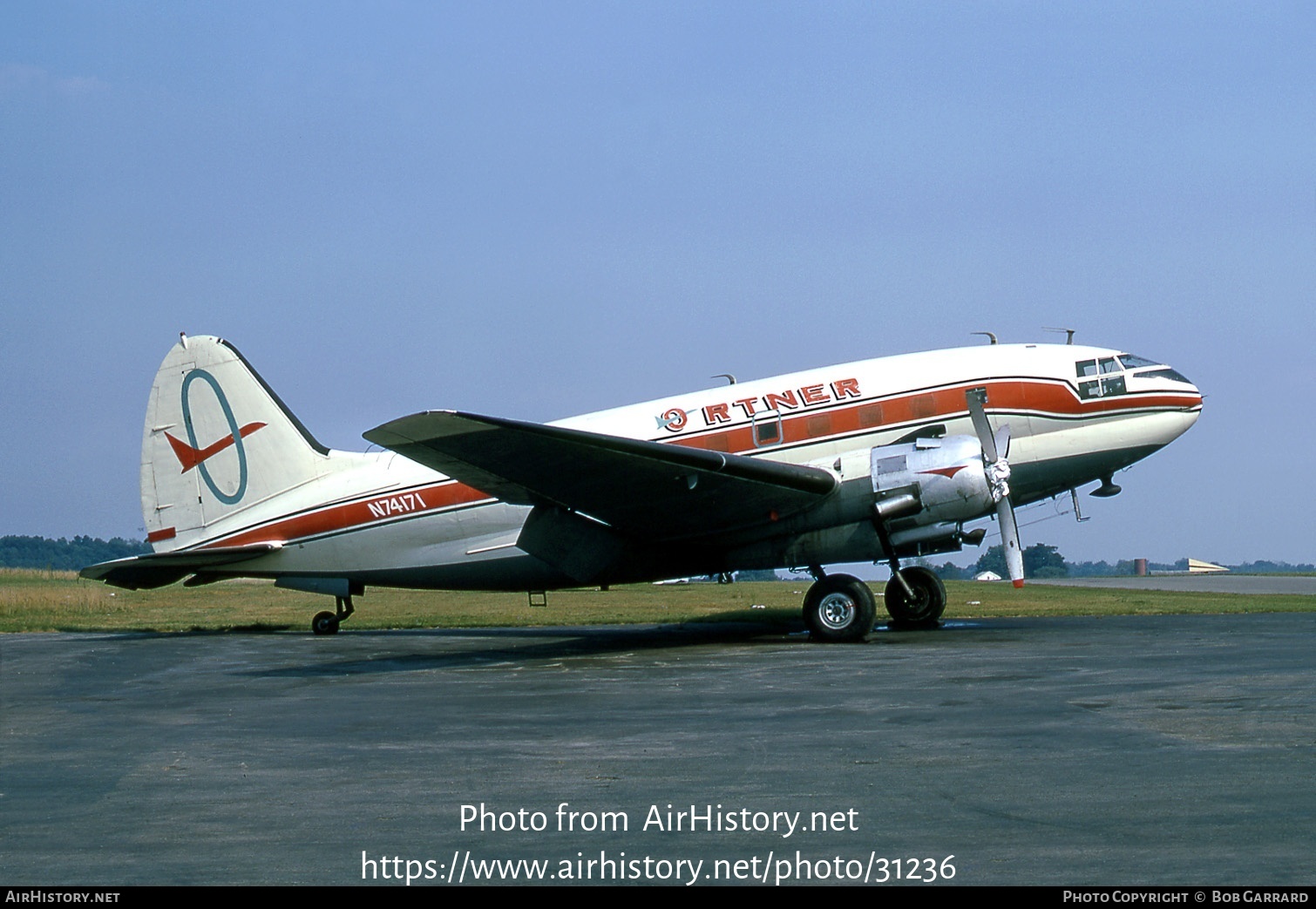 Aircraft Photo of N74171 | Curtiss C-46F Commando | Ortner Air Service | AirHistory.net #31236