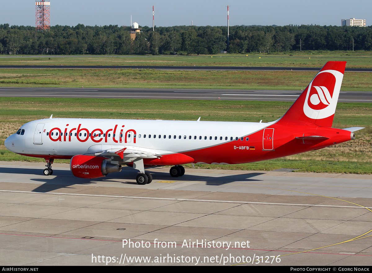 Aircraft Photo of D-ABFB | Airbus A320-214 | Air Berlin | AirHistory.net #31276