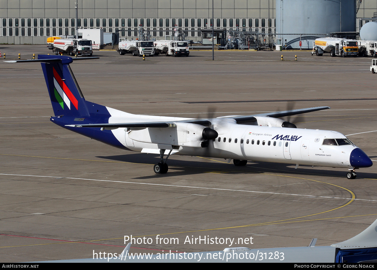 Aircraft Photo of HA-LQA | Bombardier DHC-8-402 Dash 8 | Malév - Hungarian Airlines | AirHistory.net #31283