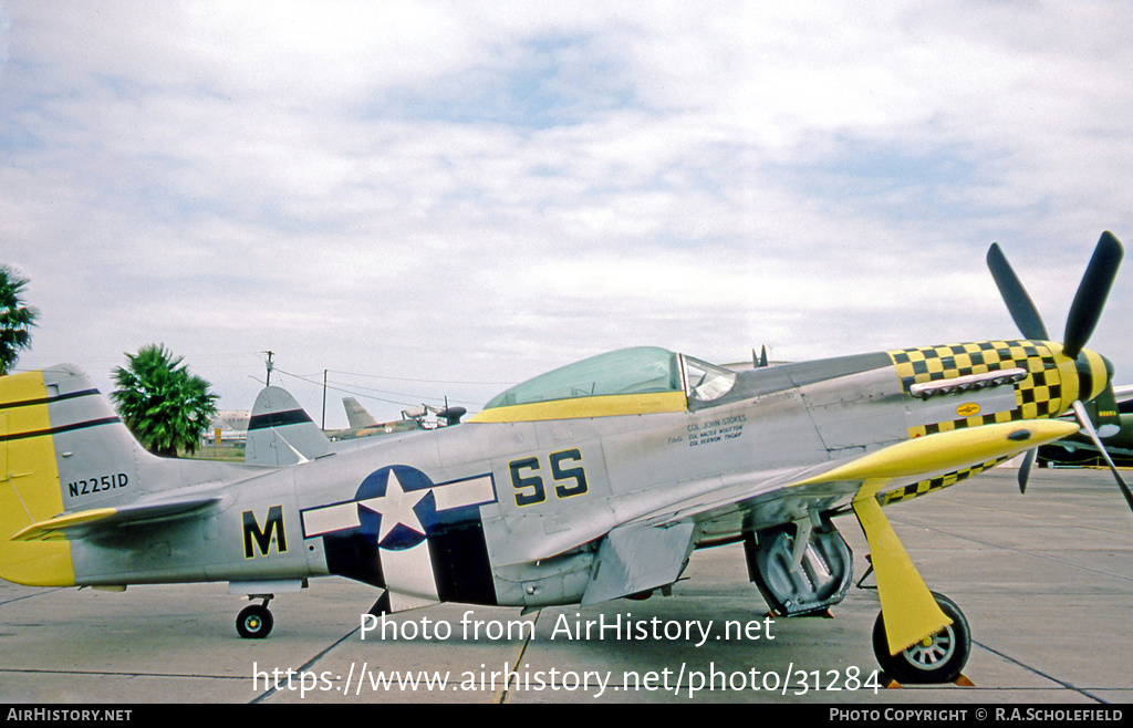 Aircraft Photo of N2251D | North American P-51D Mustang | AirHistory.net #31284