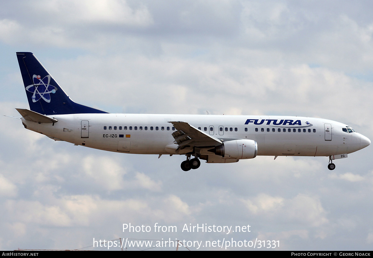 Aircraft Photo of EC-IZG | Boeing 737-46J | Futura International Airways | AirHistory.net #31331