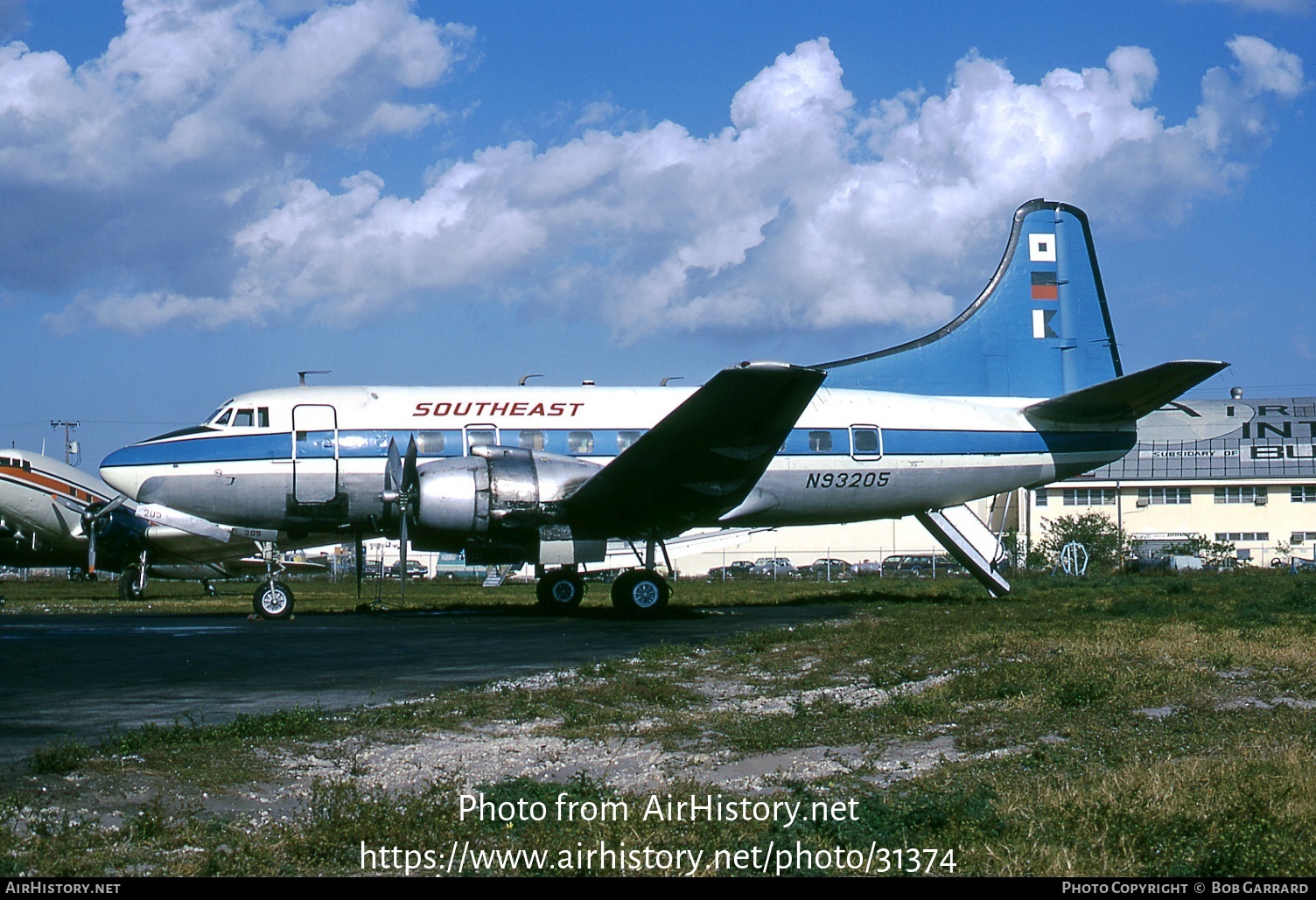 Aircraft Photo of N93205 | Martin 202A | Southeast Airlines | AirHistory.net #31374