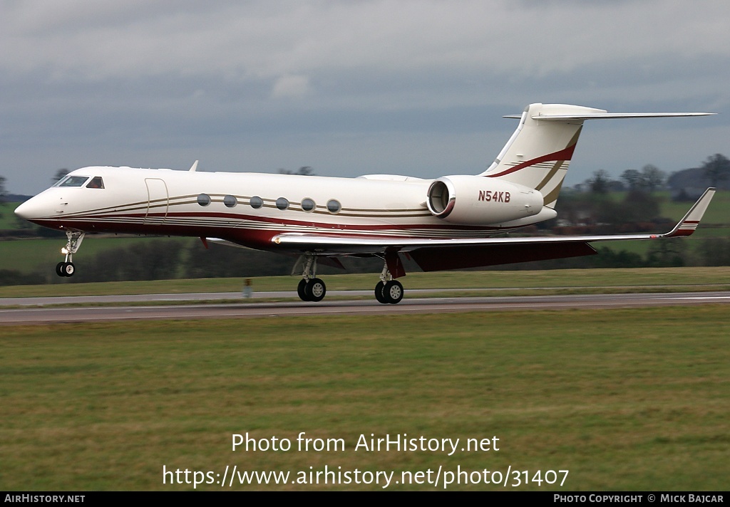 Aircraft Photo of N54KB | Gulfstream Aerospace G-V Gulfstream V | AirHistory.net #31407