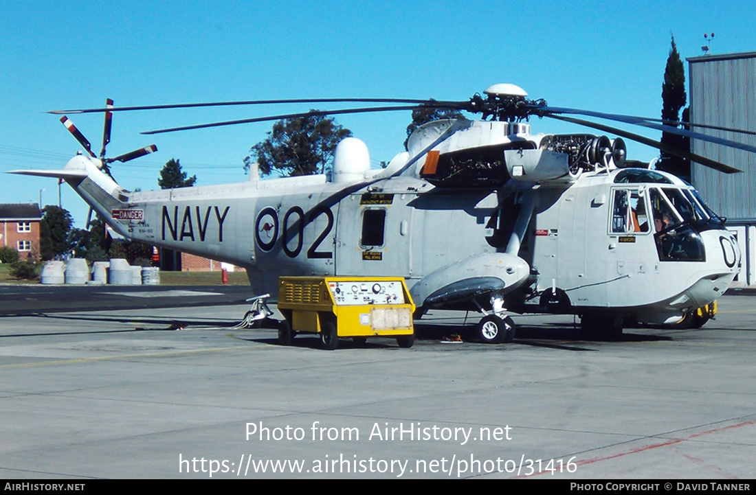 Aircraft Photo of N16-100 | Westland WS-61 Sea King Mk50A | Australia - Navy | AirHistory.net #31416