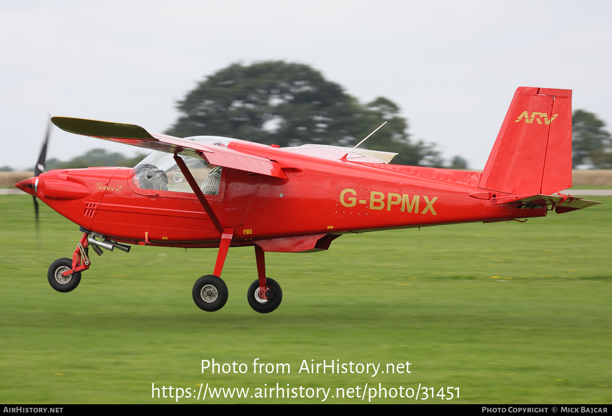 Aircraft Photo of G-BPMX | ARV ARV-1 Super 2 | AirHistory.net #31451