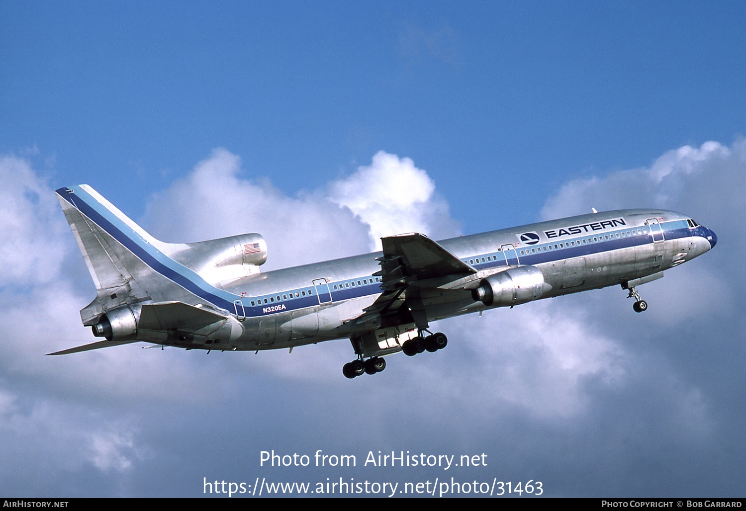 Aircraft Photo of N320EA | Lockheed L-1011-385-1 TriStar 1 | Eastern Air Lines | AirHistory.net #31463