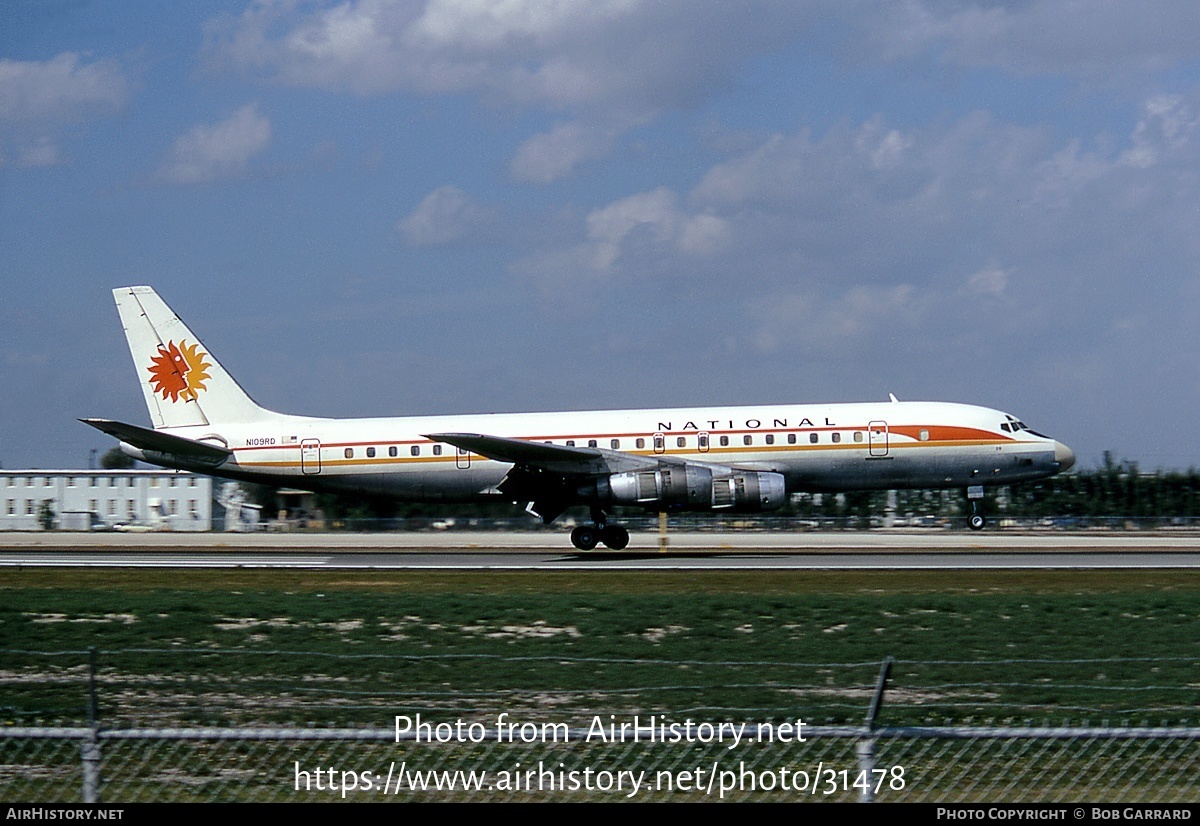 Aircraft Photo of N109RD | Douglas DC-8-54CF Jet Trader | National Airlines | AirHistory.net #31478