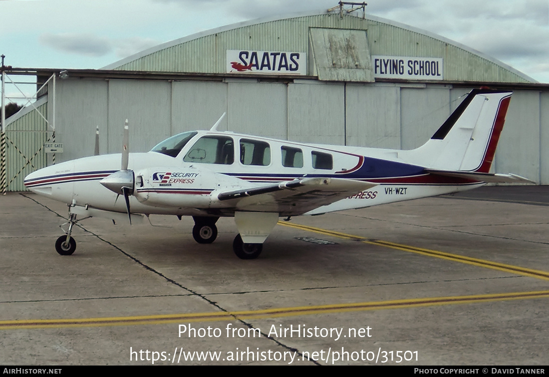 Aircraft Photo of VH-WZT | Beech 58 Baron | Security Express | AirHistory.net #31501