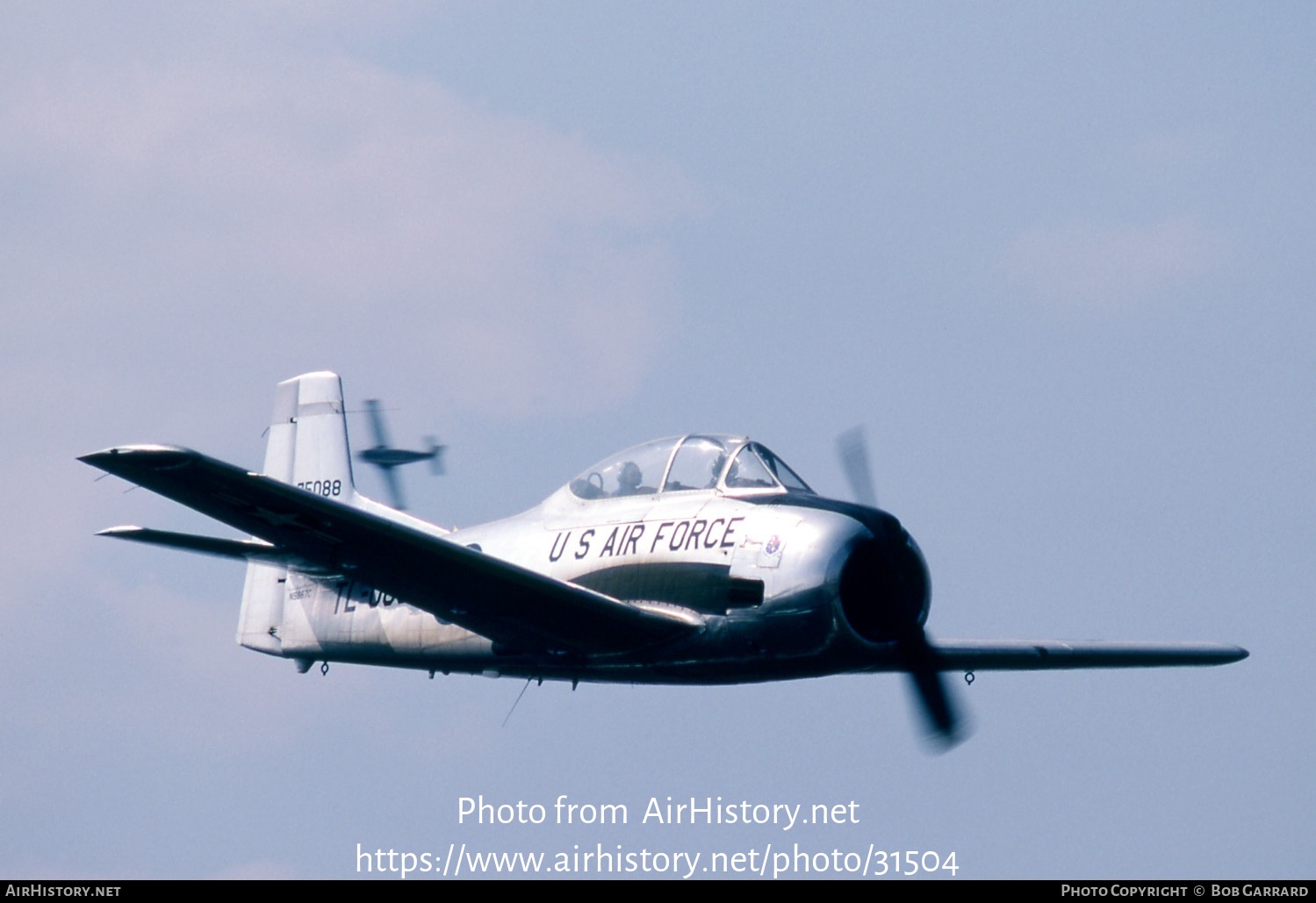 Aircraft Photo of N9867C / 95088 | North American T-28A Trojan | USA - Air Force | AirHistory.net #31504