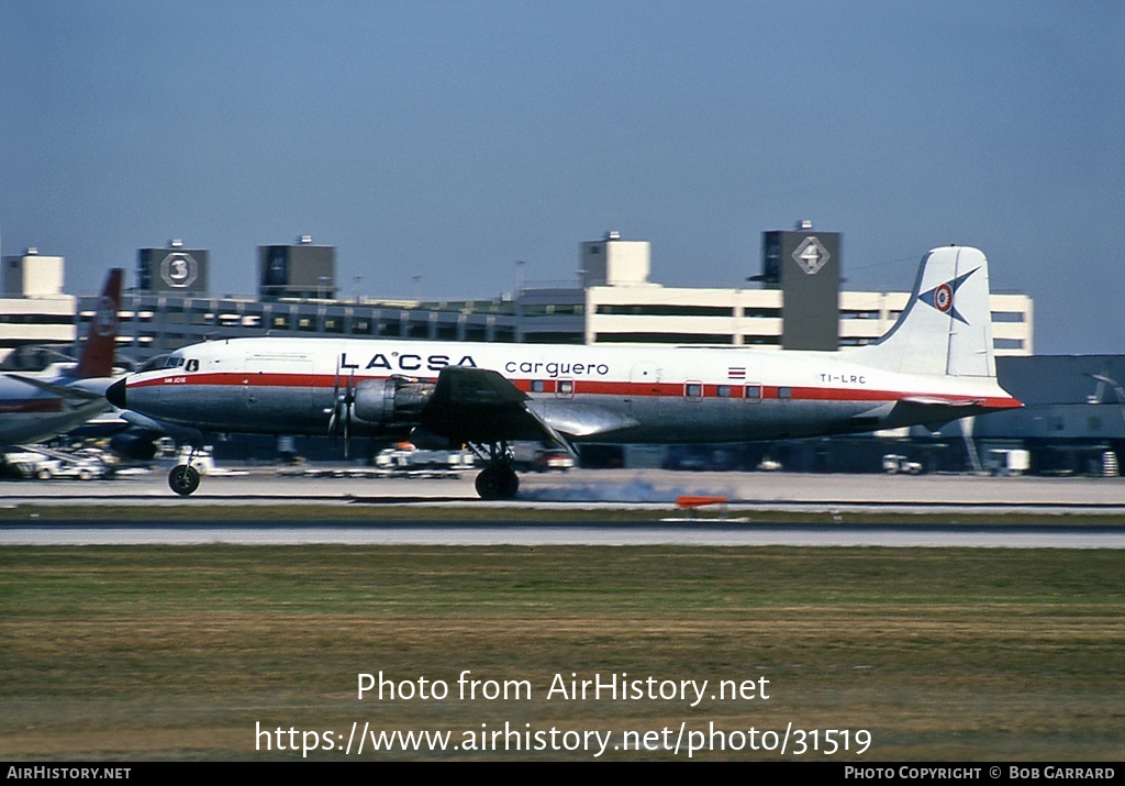 Aircraft Photo of TI-LRC | Douglas DC-6A | LACSA Carguero - Líneas Aéreas de Costa Rica | AirHistory.net #31519