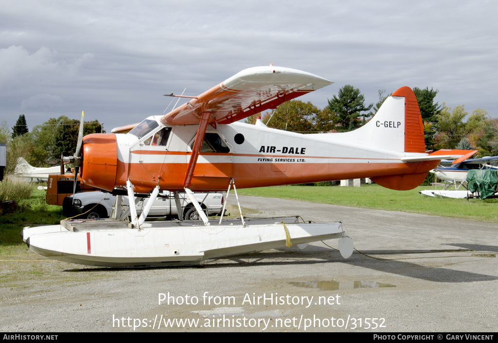 Aircraft Photo of C-GELP | De Havilland Canada DHC-2 Beaver Mk1 | Air-Dale Flying Service | AirHistory.net #31552