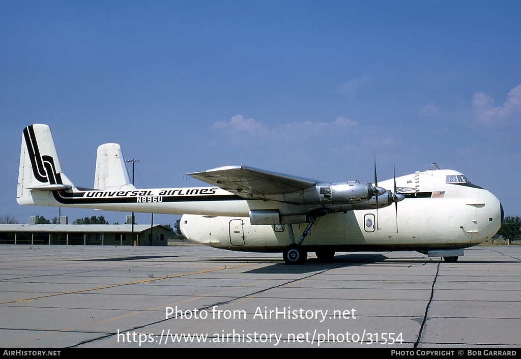 Aircraft Photo of N896U | Armstrong Whitworth AW-650 Argosy 101 | Universal Airlines | AirHistory.net #31554